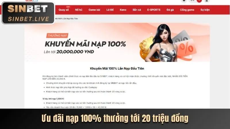 Thưởng Chào Mừng KV999